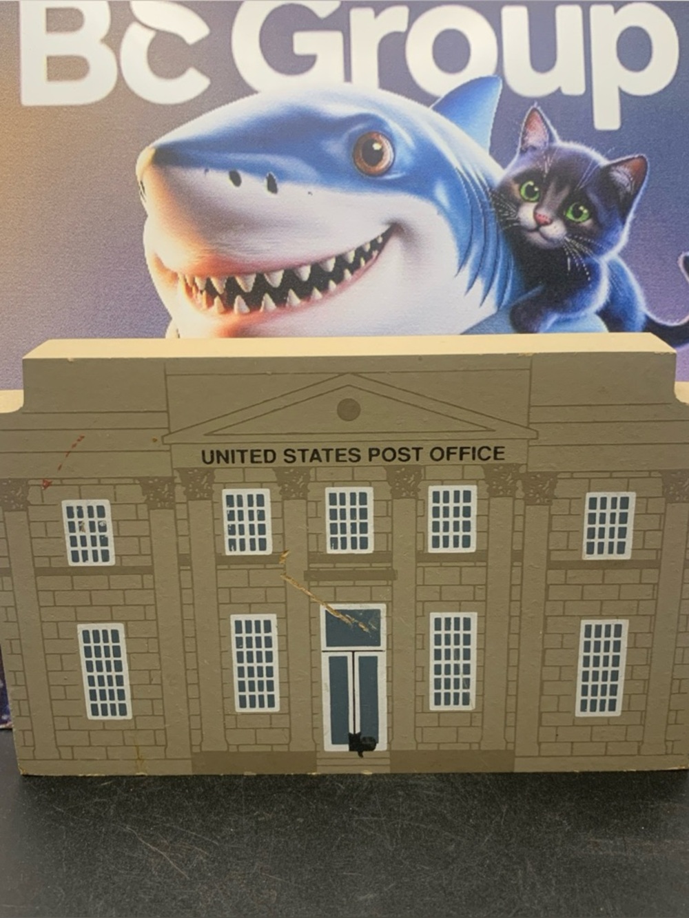 Vintage Cat's Meow Wood 1993 Series XI US Post Office